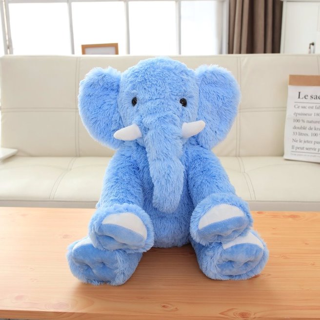 Fluffy Elephant Family - Kawaiies - Adorable - Cute - Plushies - Plush - Kawaii