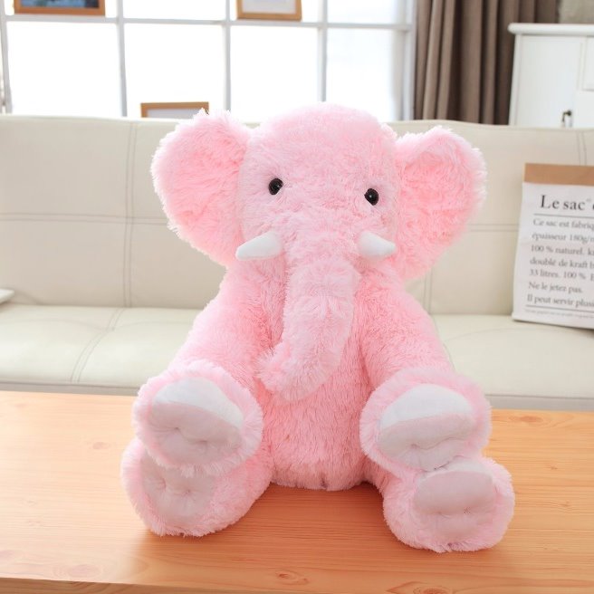 Fluffy Elephant Family - Kawaiies - Adorable - Cute - Plushies - Plush - Kawaii