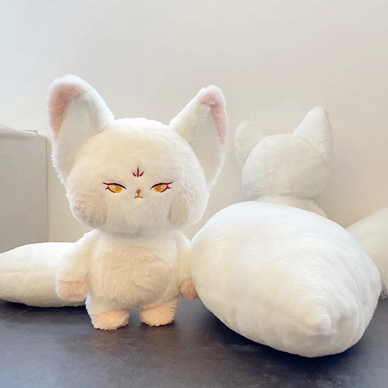 Fluffy Huge Tail Kawaii Fox Plushies – Kawaiies