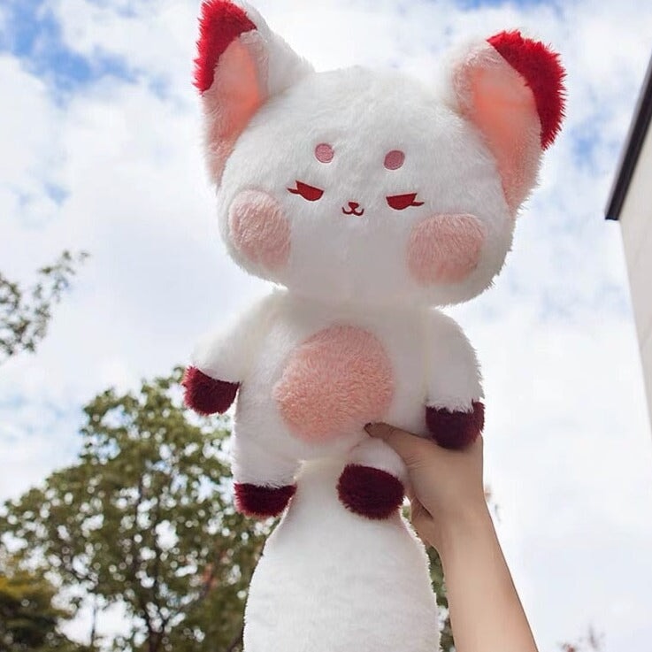 Fluffy Huge Tail Kawaii Fox Plushies - Kawaiies - Adorable - Cute - Plushies - Plush - Kawaii