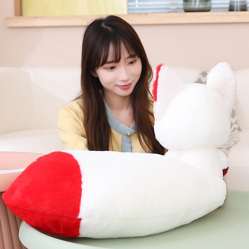 Fluffy Huge Tail Kawaii Fox Plushies - Kawaiies - Adorable - Cute - Plushies - Plush - Kawaii