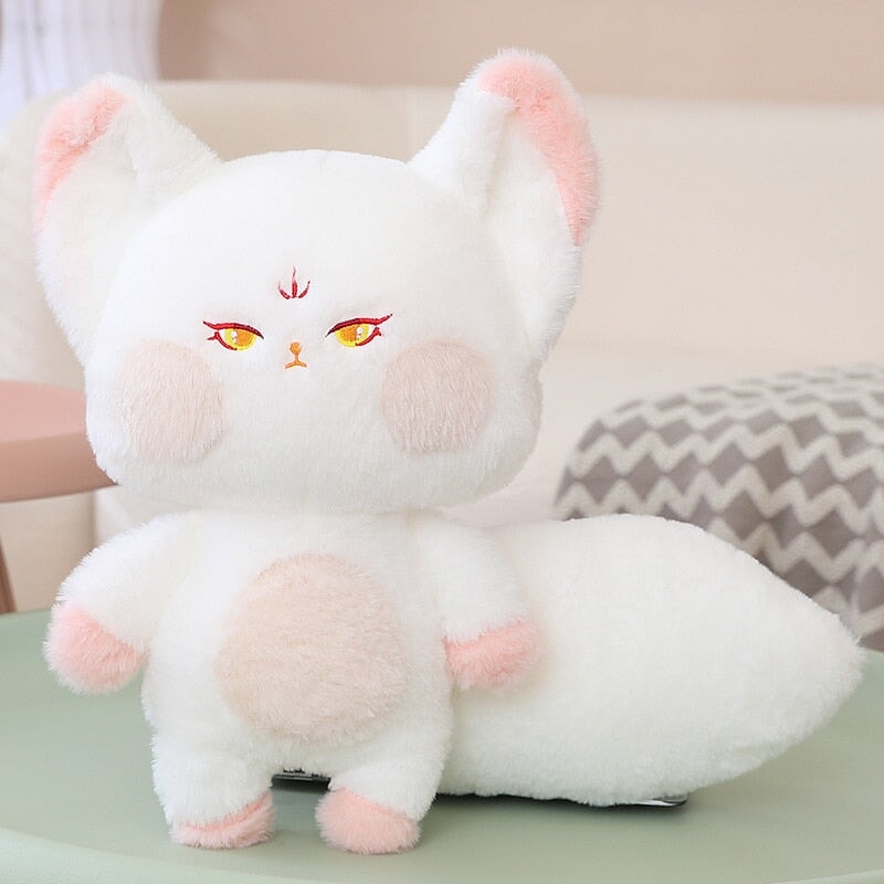 Fluffy Huge Tail Kawaii Fox Plushies - Kawaiies - Adorable - Cute - Plushies - Plush - Kawaii