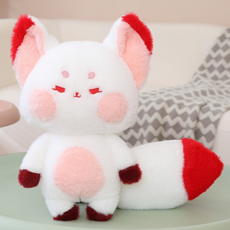 Fluffy Huge Tail Kawaii Fox Plushies - Kawaiies - Adorable - Cute - Plushies - Plush - Kawaii