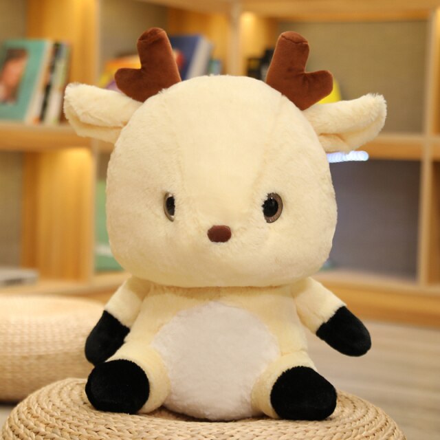 Fluffy Kawaii Reindeer Plush - Kawaiies - Adorable - Cute - Plushies - Plush - Kawaii