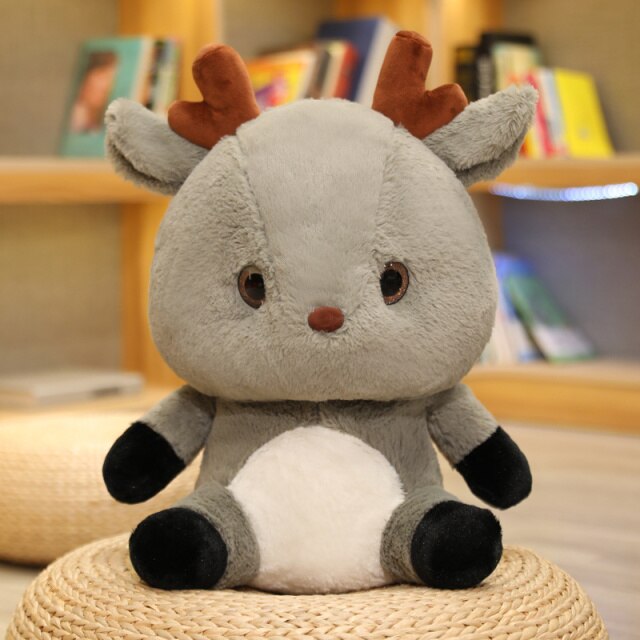 Fluffy Kawaii Reindeer Plush - Kawaiies - Adorable - Cute - Plushies - Plush - Kawaii