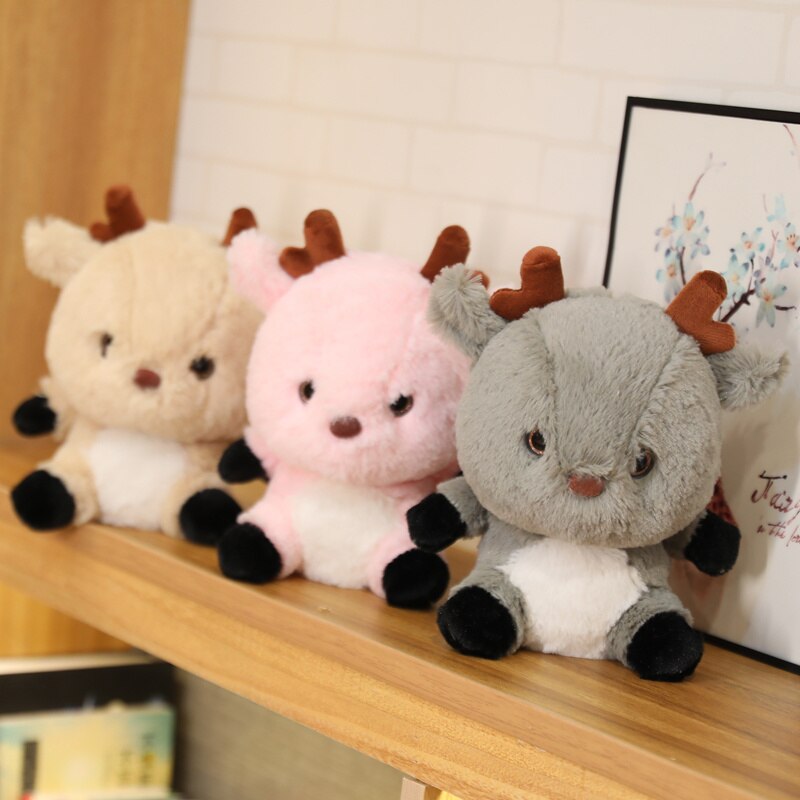 Fluffy Kawaii Reindeer Plush - Kawaiies - Adorable - Cute - Plushies - Plush - Kawaii