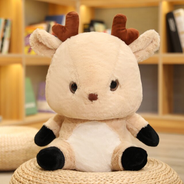 Fluffy Kawaii Reindeer Plush - Kawaiies - Adorable - Cute - Plushies - Plush - Kawaii