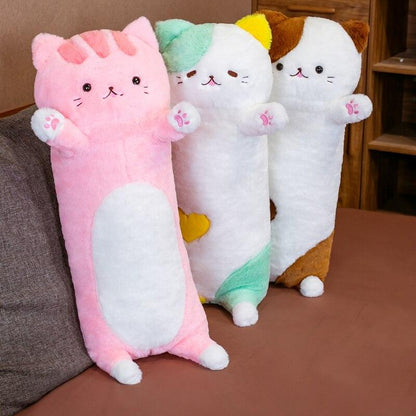 Fluffy Neko Cat Snuggle Buddies - Kawaiies - Adorable - Cute - Plushies - Plush - Kawaii
