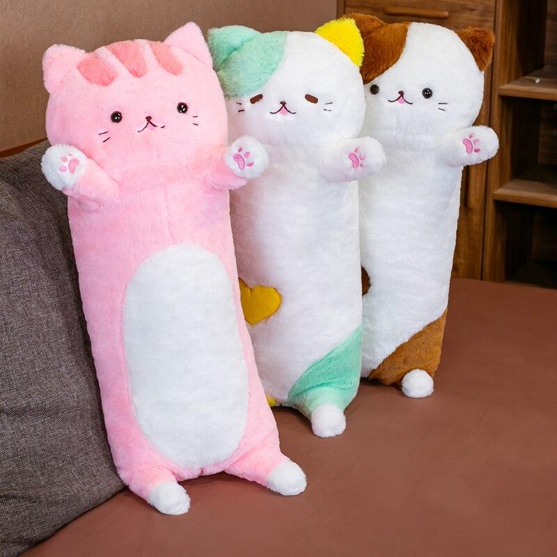 Fluffy Neko Cat Snuggle Buddies - Kawaiies - Adorable - Cute - Plushies - Plush - Kawaii