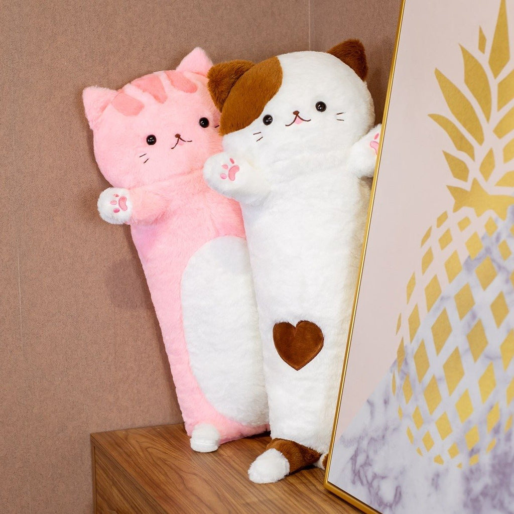 Fluffy Neko Cat Snuggle Buddies - Kawaiies - Adorable - Cute - Plushies - Plush - Kawaii