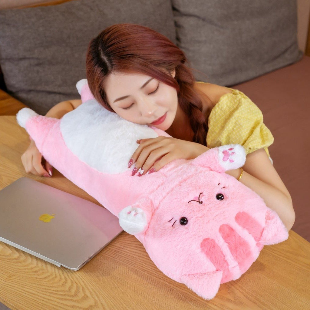 Fluffy Neko Cat Snuggle Buddies - Kawaiies - Adorable - Cute - Plushies - Plush - Kawaii