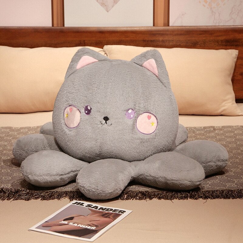 Fluffy Octo-Animal Fox Cat Bunny Bear Plushies | NEW - Kawaiies - Adorable - Cute - Plushies - Plush - Kawaii