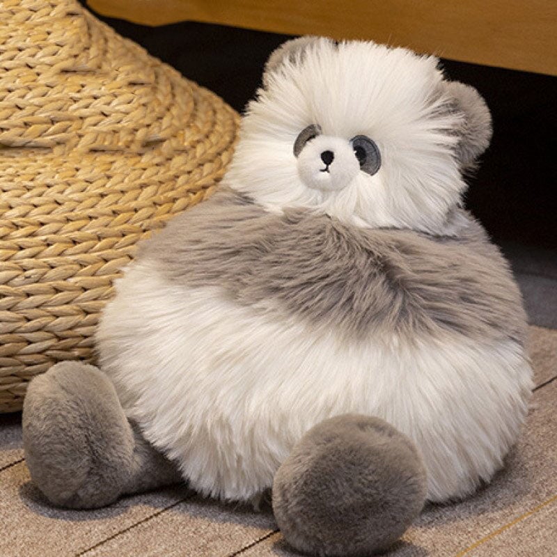 Fluffy Panda Bunny Ball Plushies - Kawaiies - Adorable - Cute - Plushies - Plush - Kawaii