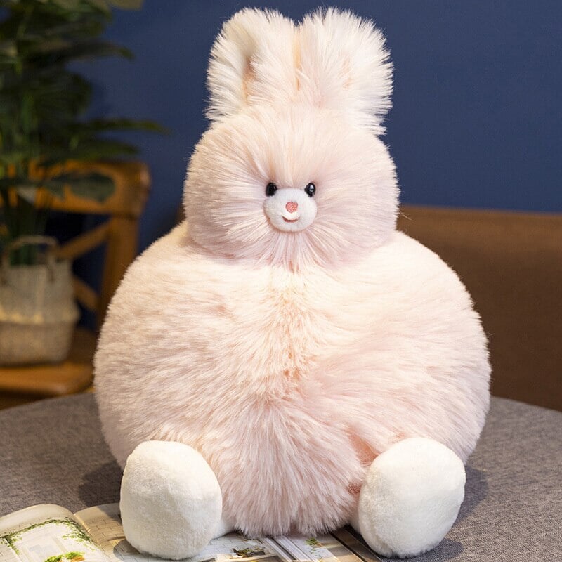 Fluffy Panda Bunny Ball Plushies - Kawaiies - Adorable - Cute - Plushies - Plush - Kawaii
