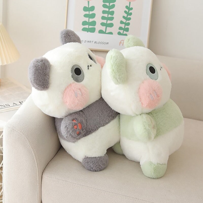 Fluffy Panda Squad Plushies - Kawaiies - Adorable - Cute - Plushies - Plush - Kawaii