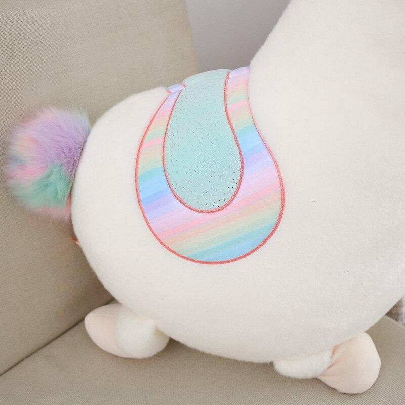 Fluffy Rainbow Hair Alpaca Squad - Kawaiies - Adorable - Cute - Plushies - Plush - Kawaii
