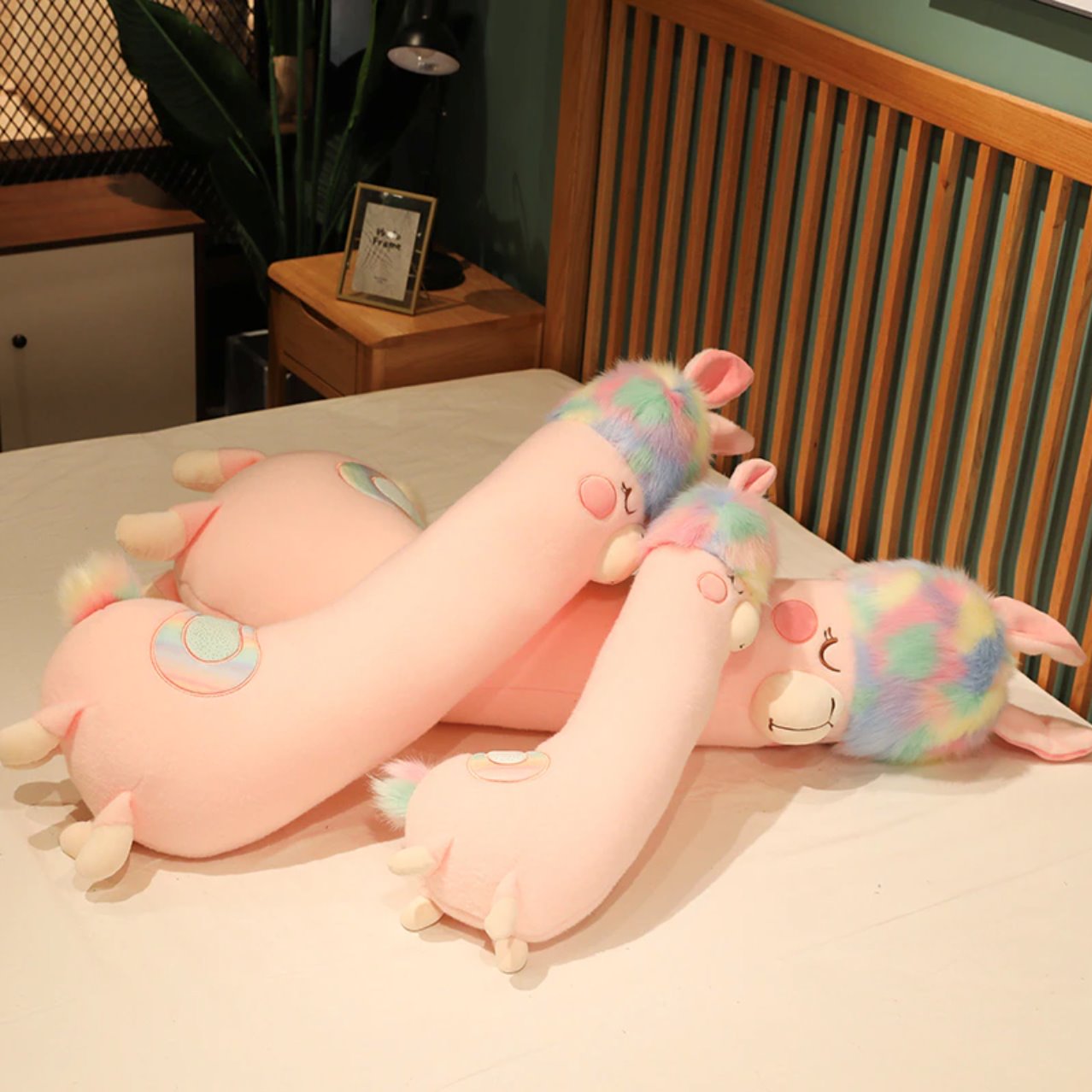 Fluffy Rainbow Hair Alpaca Squad - Kawaiies - Adorable - Cute - Plushies - Plush - Kawaii