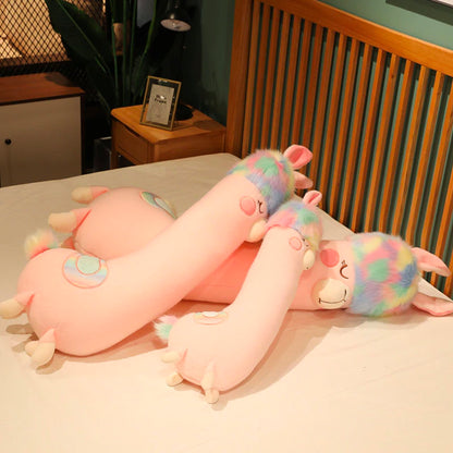 Fluffy Rainbow Hair Alpaca Squad - Kawaiies - Adorable - Cute - Plushies - Plush - Kawaii