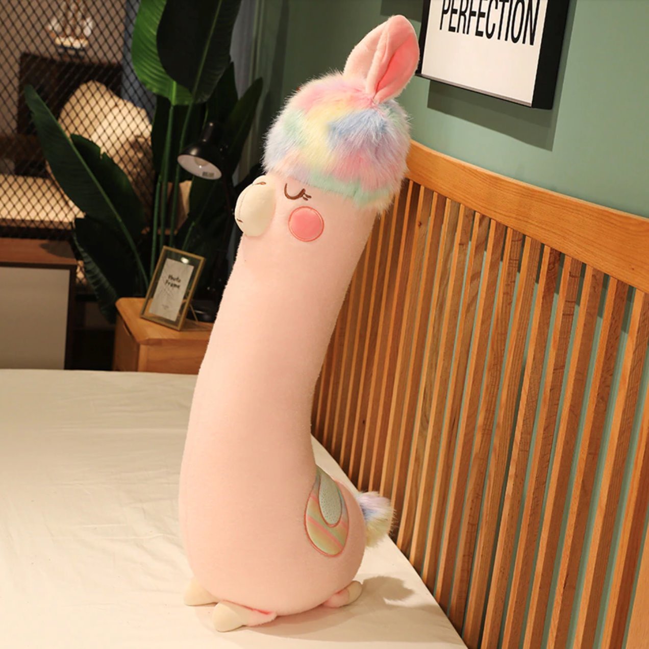 Fluffy Rainbow Hair Alpaca Squad - Kawaiies - Adorable - Cute - Plushies - Plush - Kawaii