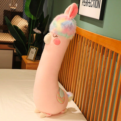 Fluffy Rainbow Hair Alpaca Squad - Kawaiies - Adorable - Cute - Plushies - Plush - Kawaii