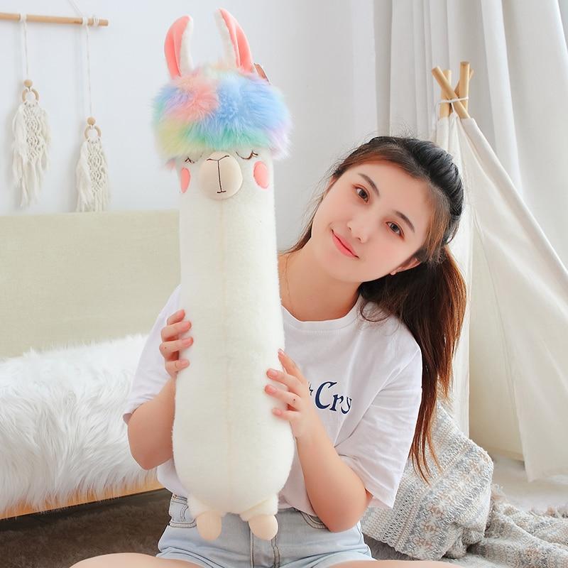 Fluffy Rainbow Hair Alpaca Squad - Kawaiies - Adorable - Cute - Plushies - Plush - Kawaii