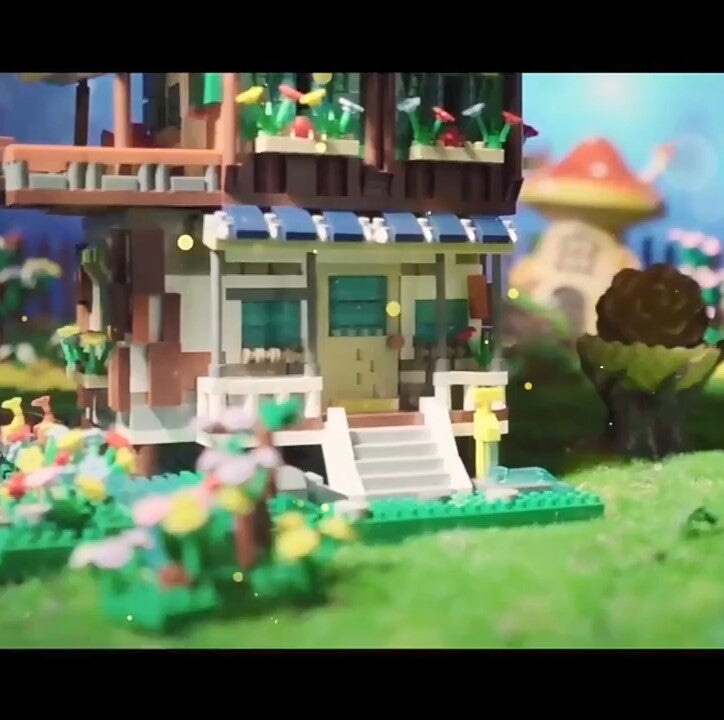 Forest Tree House Hotel Nano Building Blocks - Kawaiies - Adorable - Cute - Plushies - Plush - Kawaii