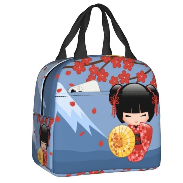 kawaiies-softtoys-plushies-kawaii-plush-Four Seasons Furisode Kimono Girl Lunch Bag Bag Spring Sakura 
