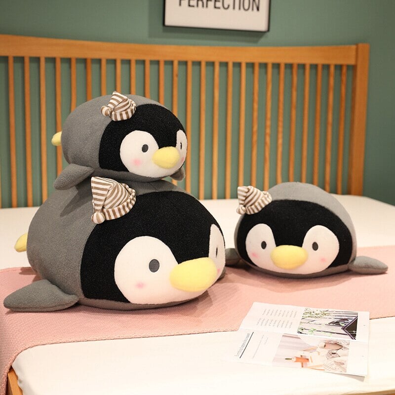 Freckles the Kawaii Fluffy Penguin Plushies - Kawaiies - Adorable - Cute - Plushies - Plush - Kawaii