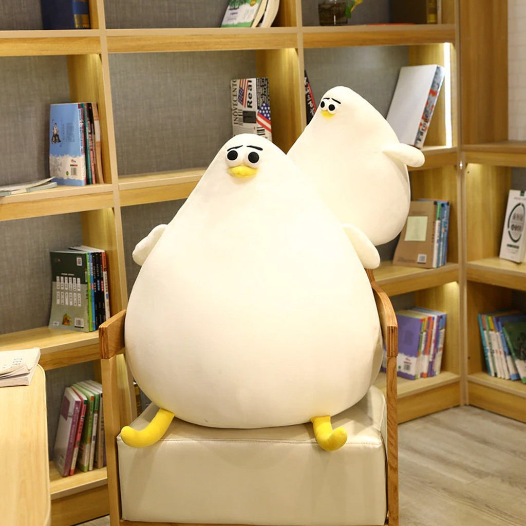 Fred the Super Puffy Seagull - Kawaiies - Adorable - Cute - Plushies - Plush - Kawaii