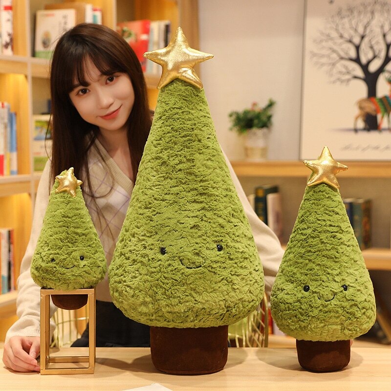 Friendly Christmas Tree Plushie - Kawaiies - Adorable - Cute - Plushies - Plush - Kawaii
