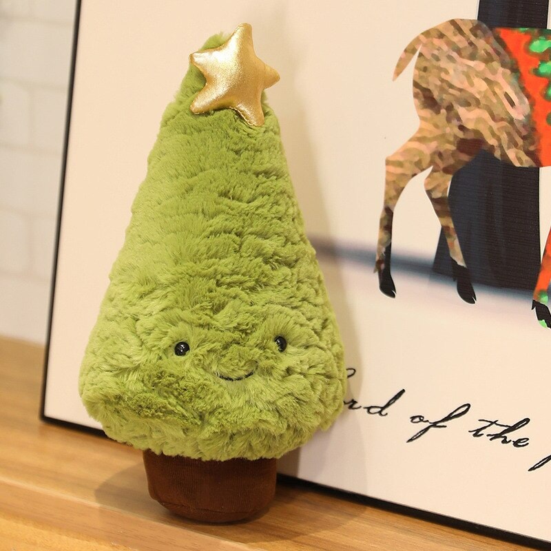 Friendly Christmas Tree Plushie - Kawaiies - Adorable - Cute - Plushies - Plush - Kawaii