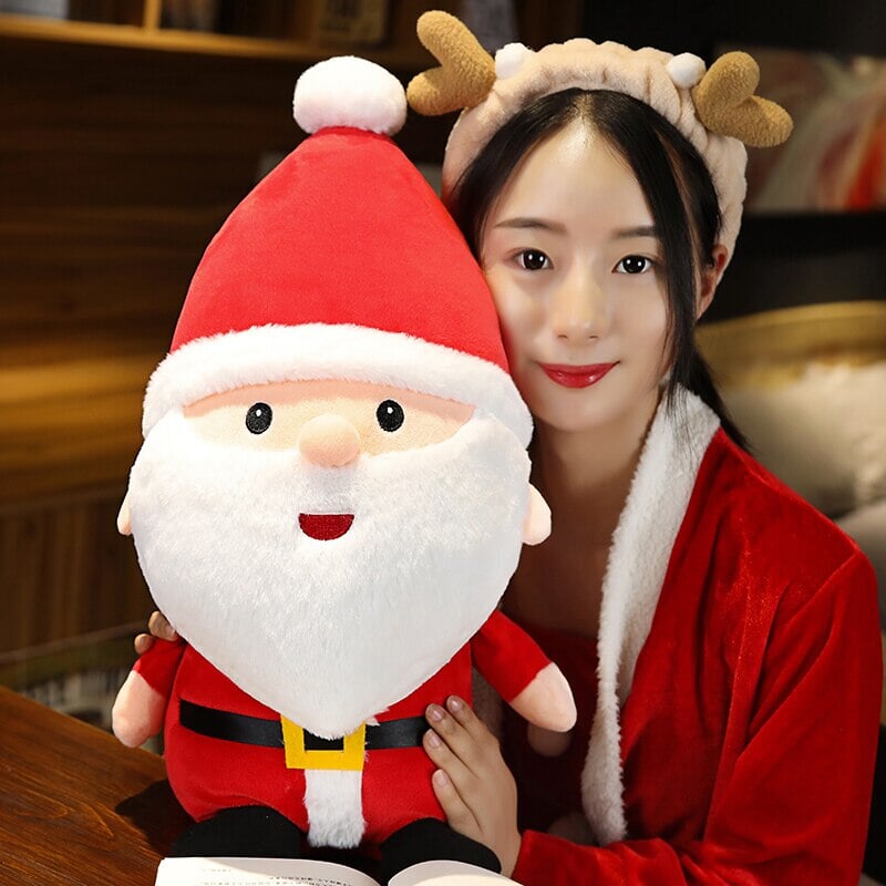 Friendly Santa Reindeer Snowman Plushies - Kawaiies - Adorable - Cute - Plushies - Plush - Kawaii