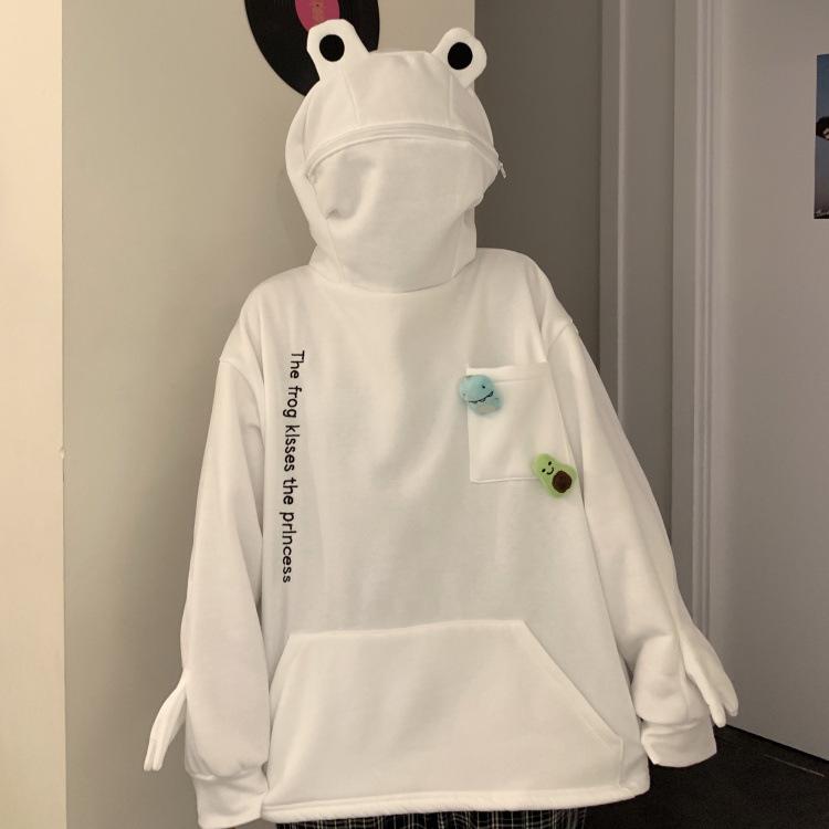 Frog Hood Hoodie *EXCLUSIVE* - Kawaiies - Adorable - Cute - Plushies - Plush - Kawaii