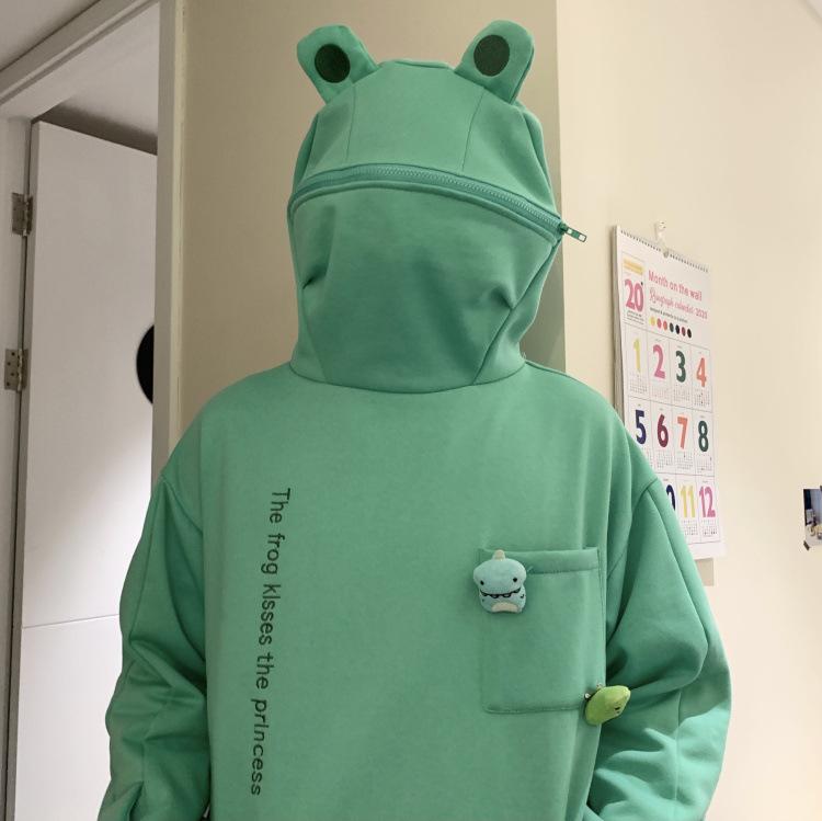 Frog Hood Hoodie *EXCLUSIVE* - Kawaiies - Adorable - Cute - Plushies - Plush - Kawaii