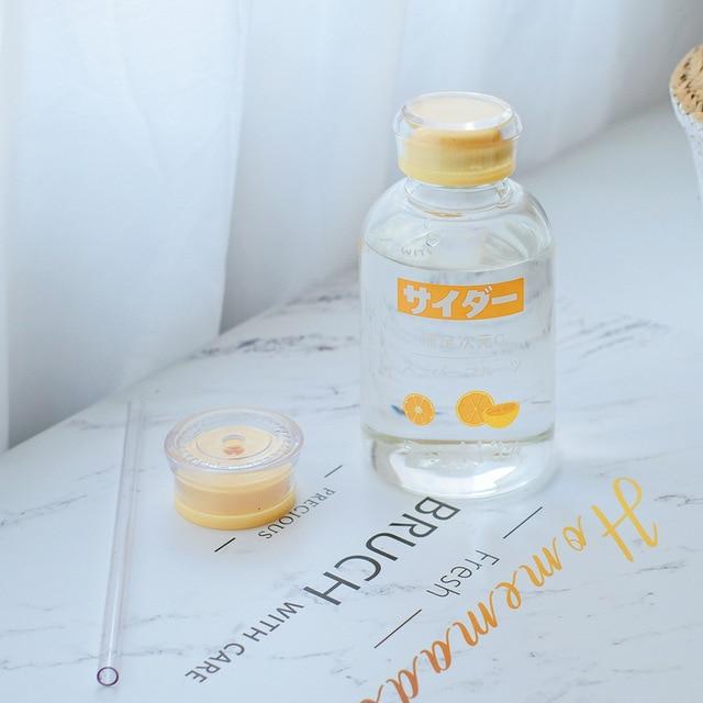 Fruity Glass Water Bottle - Limited Stock - Kawaiies - Adorable - Cute - Plushies - Plush - Kawaii