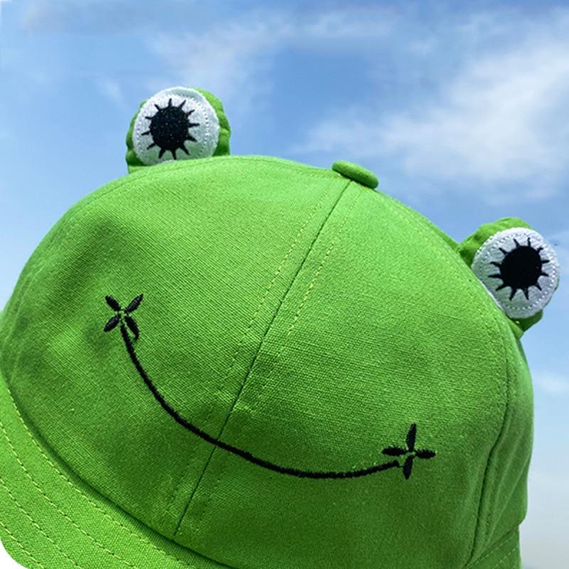 Fun Frog Bucket Hat - Kawaiies - Adorable - Cute - Plushies - Plush - Kawaii