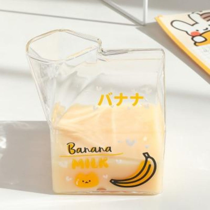Cute Fruit Milk Carton Shape Cup - Kawaiies - Adorable - Cute - Plushies - Plush - Kawaii