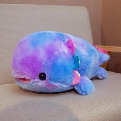 Fuzzy Galaxy Axolotl - Kawaiies - Adorable - Cute - Plushies - Plush - Kawaii