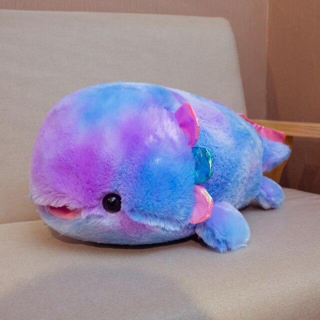 Fuzzy Galaxy Axolotl - Kawaiies - Adorable - Cute - Plushies - Plush - Kawaii