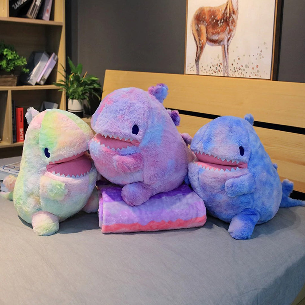 Fuzzy Galaxy Rex Plushie - Kawaiies - Adorable - Cute - Plushies - Plush - Kawaii