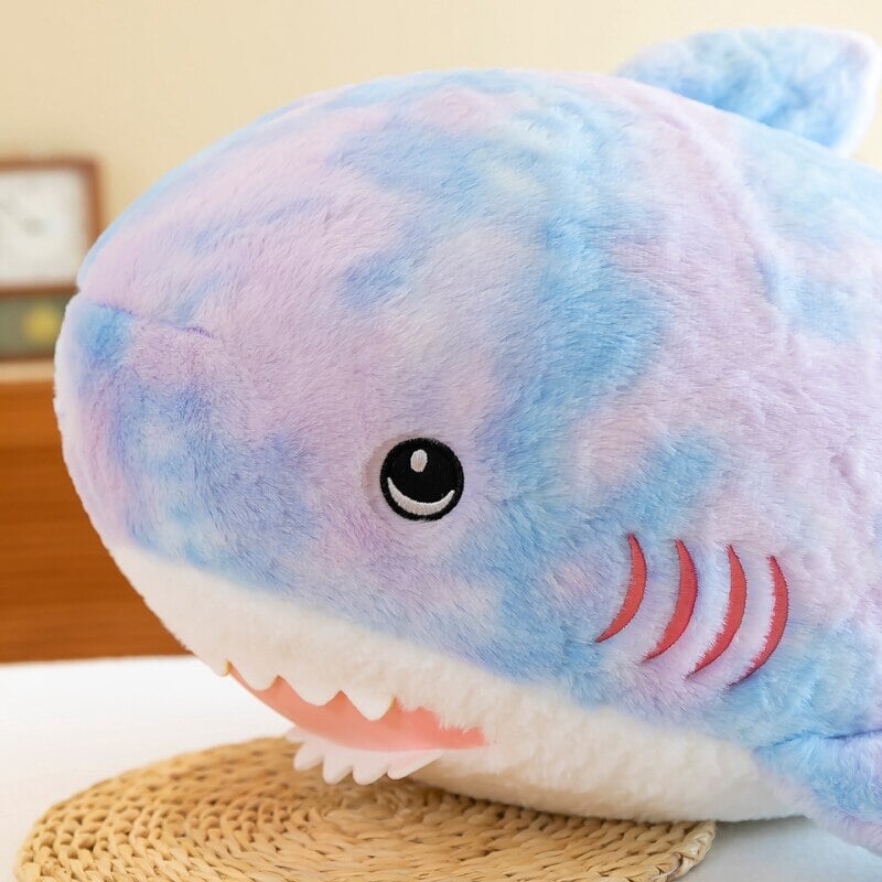 Fuzzy Rainbow Shark Plushie | NEW - Kawaiies - Adorable - Cute - Plushies - Plush - Kawaii