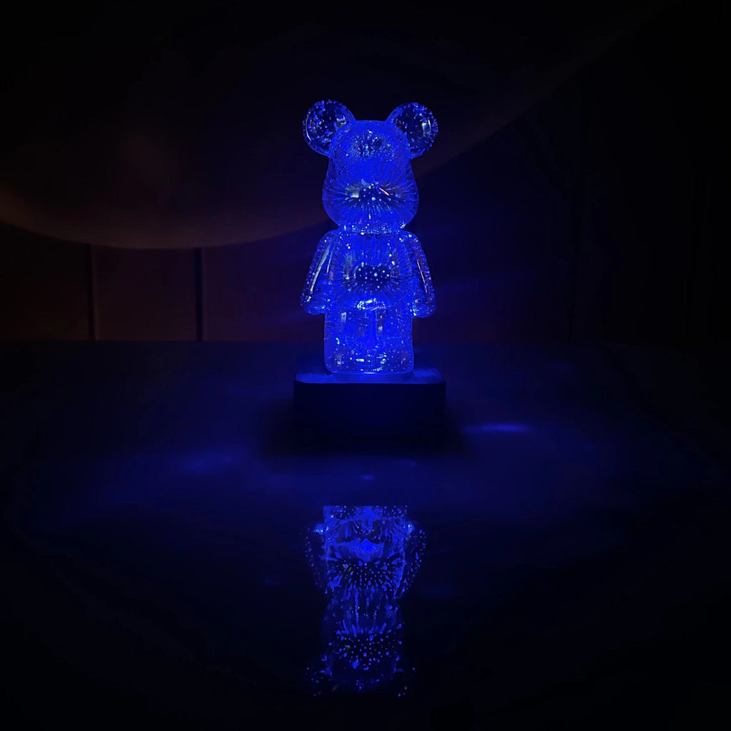 Galaxy Fireworks Standing Bear Night Light - Kawaiies - Adorable - Cute - Plushies - Plush - Kawaii