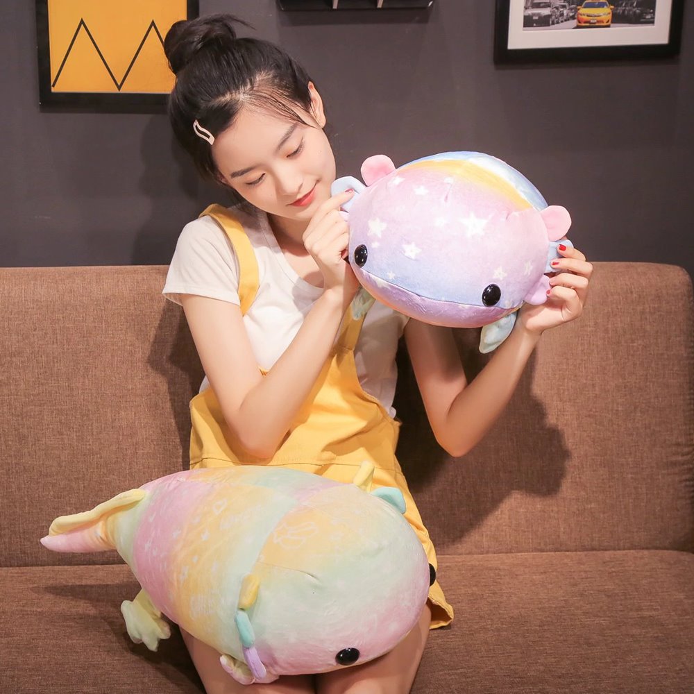 Galaxy Axolotl Plushie - Kawaiies - Adorable - Cute - Plushies - Plush - Kawaii