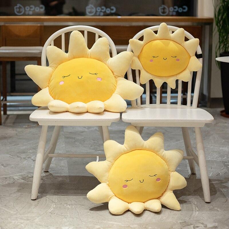 Gentle Sleeping Sun Pillow - Kawaiies - Adorable - Cute - Plushies - Plush - Kawaii