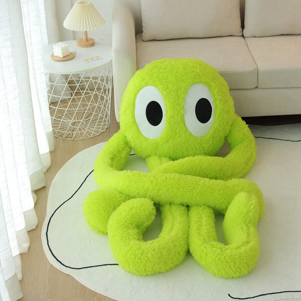 Giant Fuzzy 4-Legged Octopus Plushie - Kawaiies - Adorable - Cute - Plushies - Plush - Kawaii