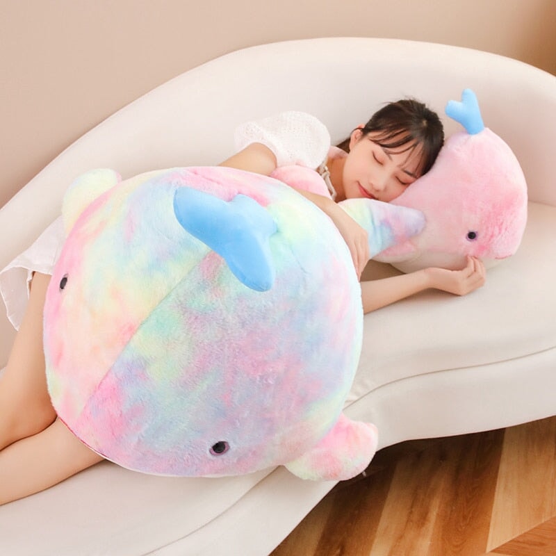kawaiies-softtoys-plushies-kawaii-plush-Giant Galaxy Fluffy Whale Plushies | NEW Soft toy 