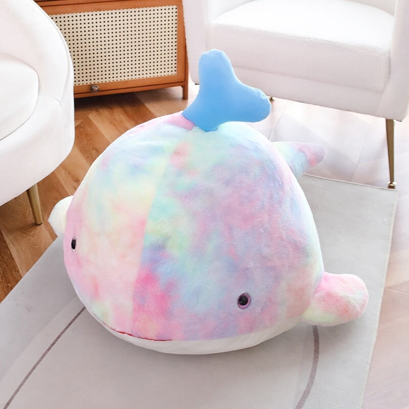kawaiies-softtoys-plushies-kawaii-plush-Giant Galaxy Fluffy Whale Plushies | NEW Soft toy Galaxy 25cm 