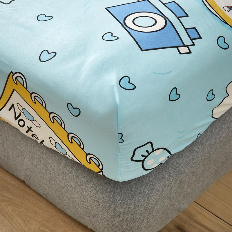 Girls Favorite Time Fitted Bedsheet - Kawaiies - Adorable - Cute - Plushies - Plush - Kawaii