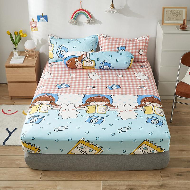 Girls Favorite Time Fitted Bedsheet - Kawaiies - Adorable - Cute - Plushies - Plush - Kawaii