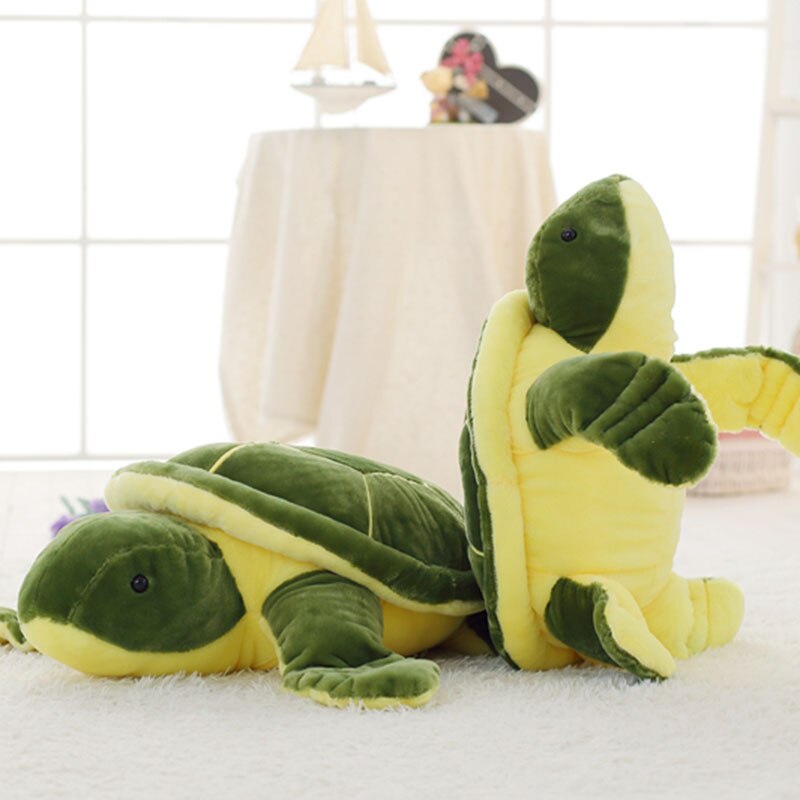 Green Chonky Kawaii Sea Turtle Plushie - Kawaiies - Adorable - Cute - Plushies - Plush - Kawaii